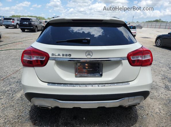 WDCTG4EB6JJ398640 2018 MERCEDES-BENZ GLA White Widok z tyłu