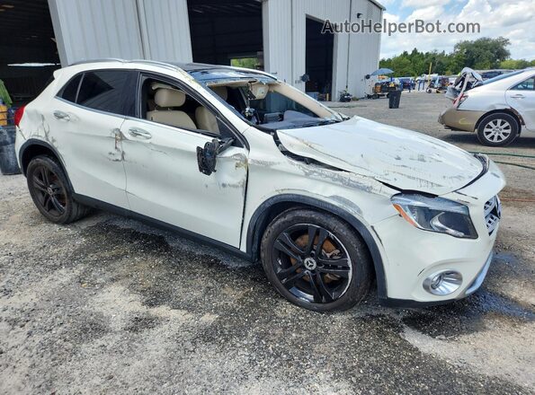 WDCTG4EB6JJ398640 2018 MERCEDES-BENZ GLA White Przód prawy