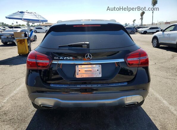 WDCTG4EB6JJ489388 2018 MERCEDES-BENZ GLA Черный Вид сзади