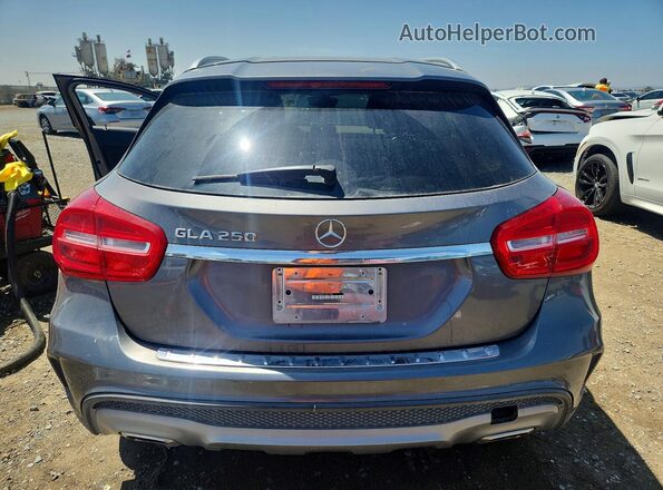 WDCTG4EB7GJ201760 2016 MERCEDES-BENZ GLA Серый Вид сзади