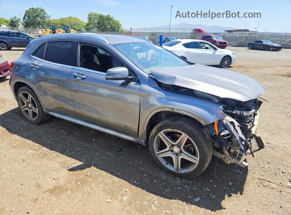 WDCTG4EB7GJ201760 2016 MERCEDES-BENZ GLA Серый Передняя правая четверть