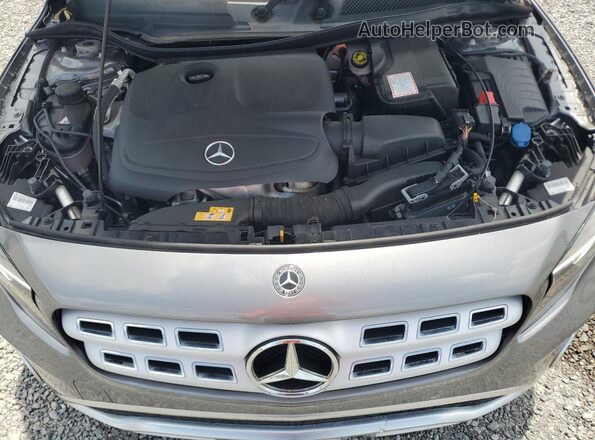 WDCTG4EB7JJ447361 2018 MERCEDES-BENZ GLA Gray Vista del compartimento del motor