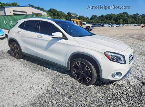 WDCTG4EB7KJ551396 2019 MERCEDES-BENZ GLA Белый Передняя правая четверть