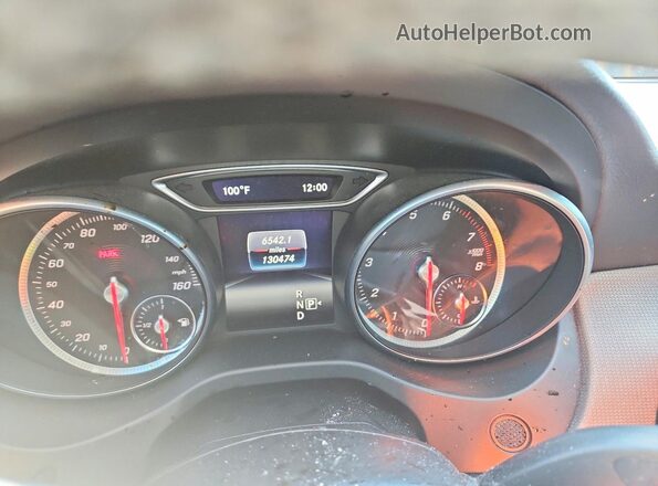 WDCTG4EB7KJ551396 2019 MERCEDES-BENZ GLA Белый Вид щитка приборов