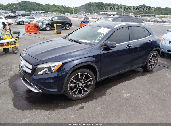 WDCTG4EB8HJ339616 2017 MERCEDES-BENZ GLA 250 Blue Front left