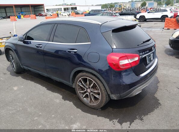 WDCTG4EB8HJ339616 2017 MERCEDES-BENZ GLA 250 Blue Rear left