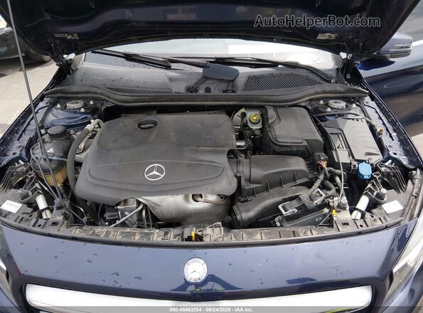 WDCTG4EB8HJ339616 2017 MERCEDES-BENZ GLA 250 Blue Rear view