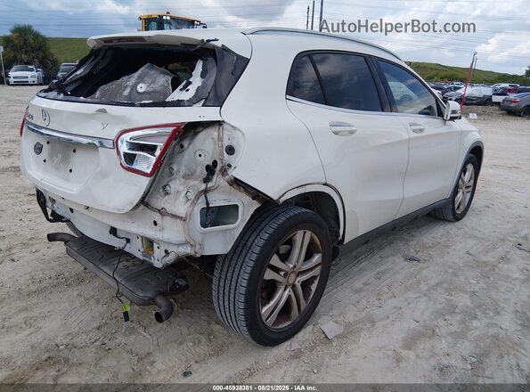 WDCTG4EBXGJ203132 2016 MERCEDES-BENZ GLA 250 White Trasero derecho