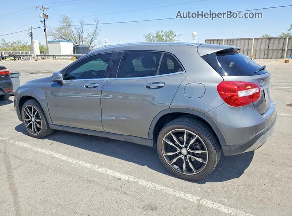 WDCTG4EBXGJ259992 2016 MERCEDES-BENZ GLA Gray Trasero izquierdo