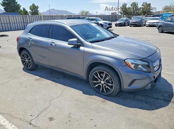 WDCTG4EBXGJ259992 2016 MERCEDES-BENZ GLA Gray Delantero derecho