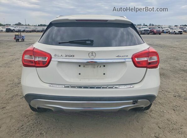 WDCTG4EBXHJ306696 2017 MERCEDES-BENZ GLA Белый Вид сзади