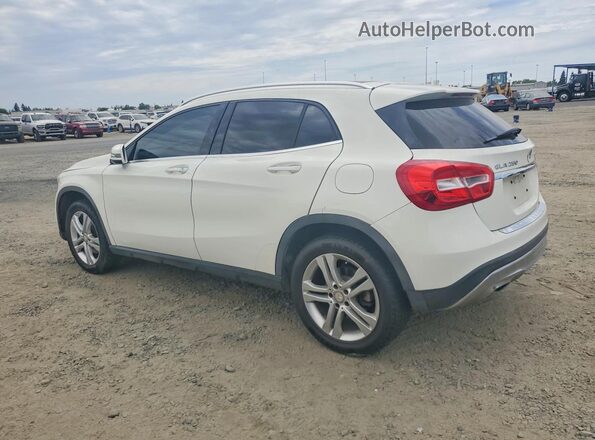 WDCTG4EBXHJ306696 2017 MERCEDES-BENZ GLA Белый Задняя левая четверть
