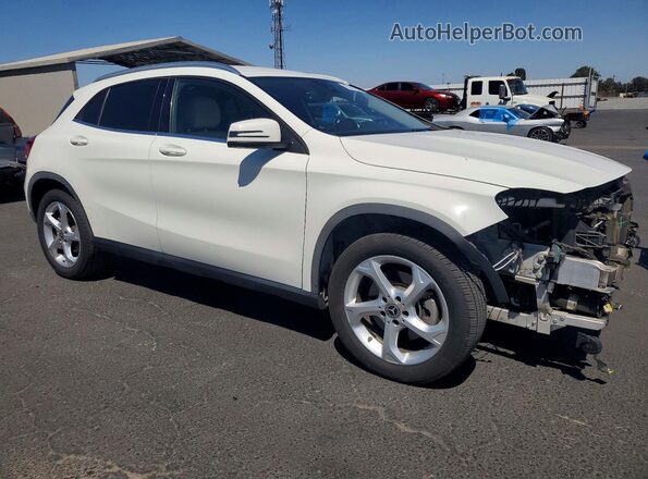 WDCTG4EBXJJ432174 2018 MERCEDES-BENZ GLA White Przód prawy