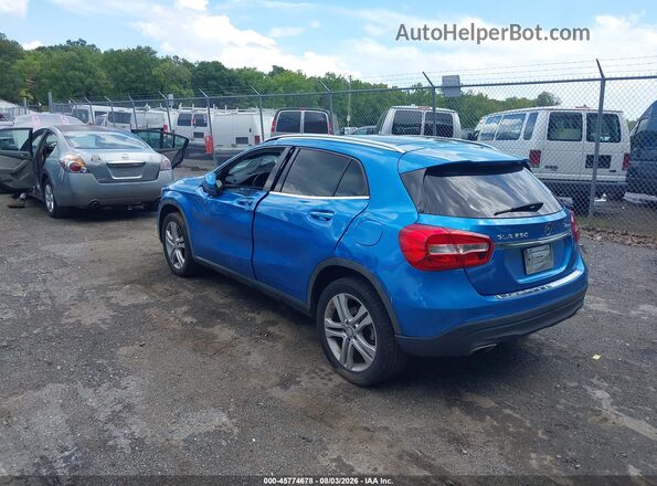 WDCTG4GB0GJ254801 2016 MERCEDES-BENZ GLA 250 Blue Задня ліва чверть