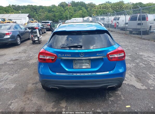 WDCTG4GB0GJ254801 2016 MERCEDES-BENZ GLA 250 Blue 