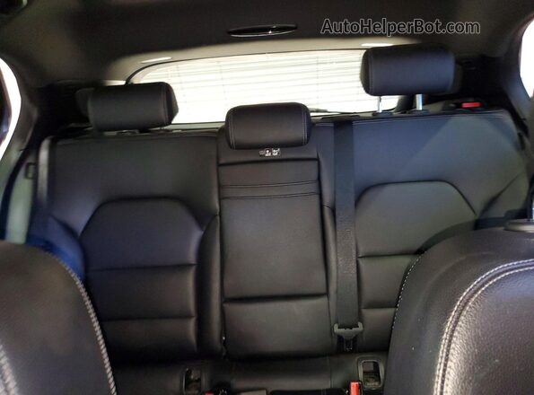 WDCTG4GB2GJ202487 2016 MERCEDES-BENZ GLA Черный Вид задних сидений