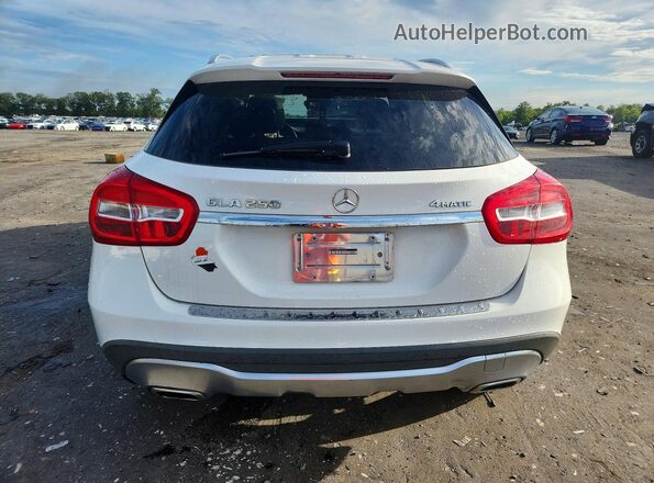 WDCTG4GB2JJ527602 2018 MERCEDES-BENZ GLA White Widok z tyłu