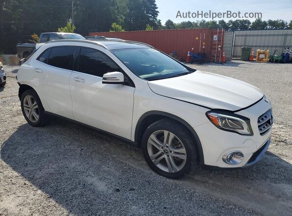 WDCTG4GB2LU027926 2020 MERCEDES-BENZ GLA White Przód prawy