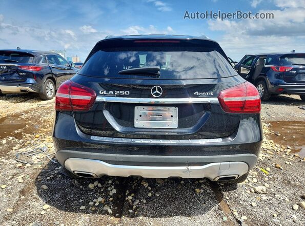 WDCTG4GB4LJ690741 2020 MERCEDES-BENZ GLA Black Widok z tyłu