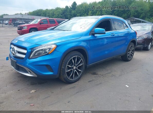 WDCTG4GB5GJ252610 2016 MERCEDES-BENZ GLA 250 Dark Blue Передня ліва чверть