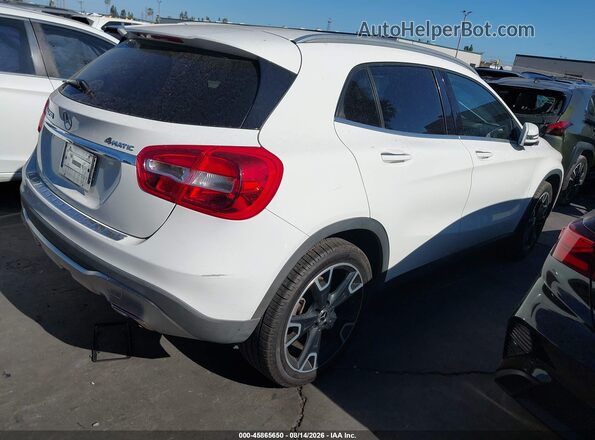 WDCTG4GB5KU004378 2019 MERCEDES-BENZ GLA 250 White Задня права чверть