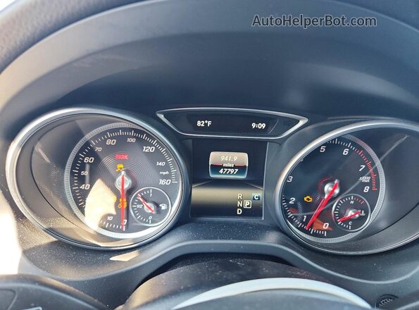 WDCTG4GB5LJ656985 2020 MERCEDES-BENZ GLA Gray Սարքավորումների վահանակի տեսք