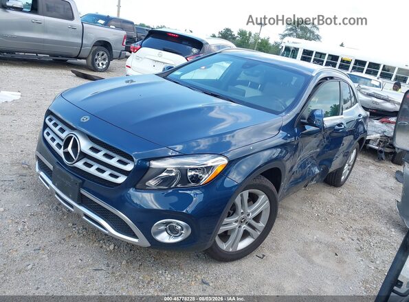WDCTG4GB5LJ657618 2020 MERCEDES-BENZ GLA 250 Blue Передня ліва чверть