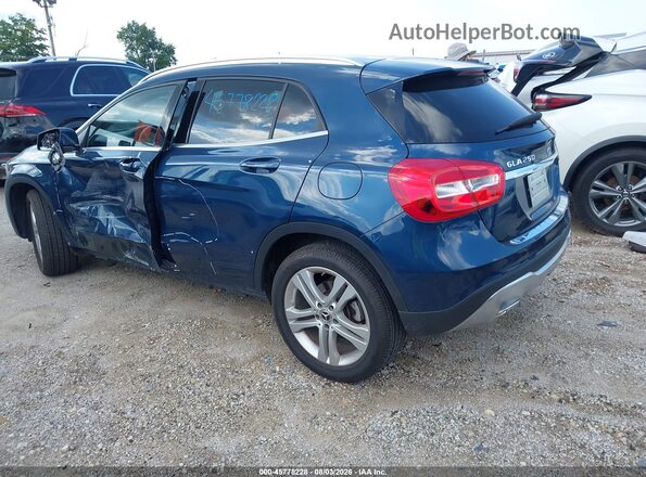 WDCTG4GB5LJ657618 2020 MERCEDES-BENZ GLA 250 Blue Задня ліва чверть