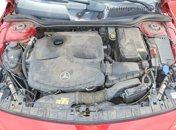 WDCTG4GB6GJ200306 2016 MERCEDES-BENZ GLA Red Вид підкапотного простору