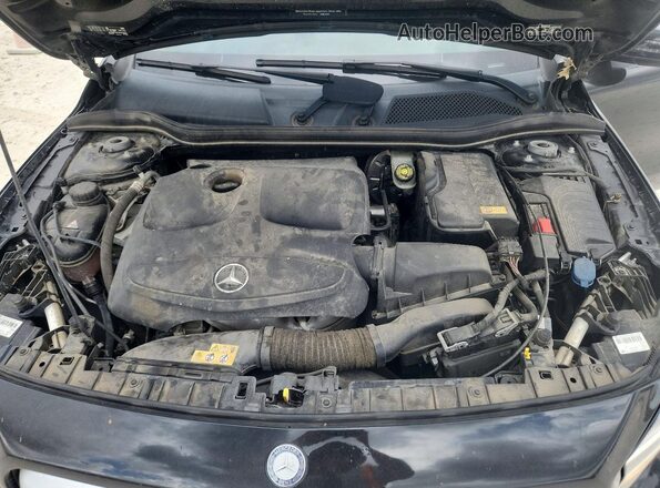 WDCTG4GB7GJ207510 2016 MERCEDES-BENZ GLA Black Widok wnętrza z tyłu
