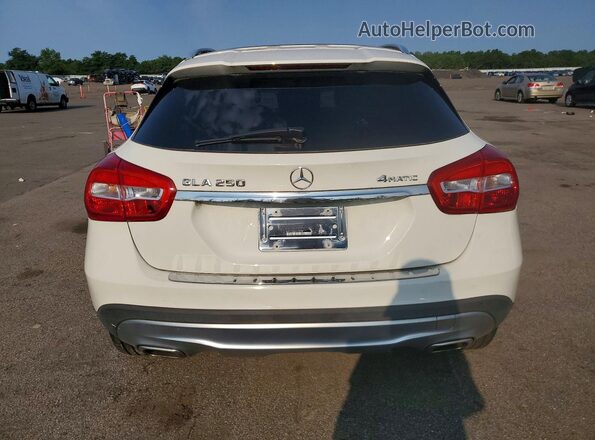 WDCTG4GB7GJ235338 2016 MERCEDES-BENZ GLA White Rear view