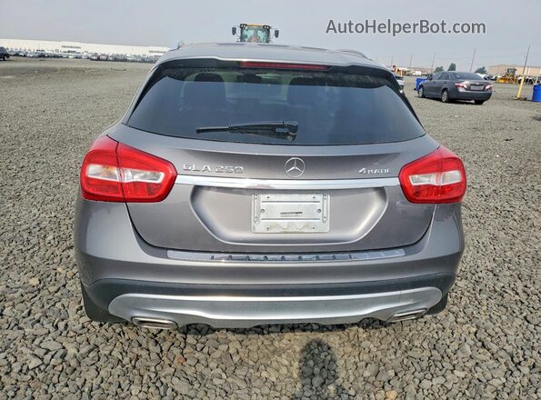 WDCTG4GBXGJ201622 2016 MERCEDES-BENZ GLA Серый Вид сзади
