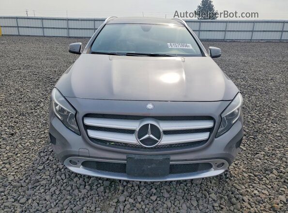 WDCTG4GBXGJ201622 2016 MERCEDES-BENZ GLA Серый Вид спереди