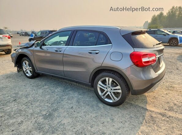 WDCTG4GBXGJ219389 2016 MERCEDES-BENZ GLA Gray Задня ліва чверть