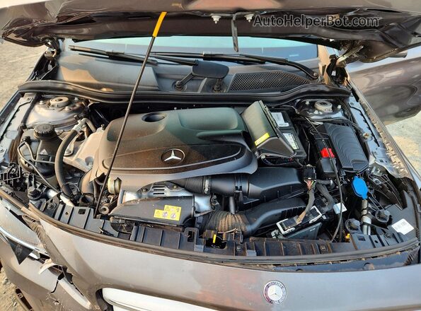 WDCTG4GBXGJ219389 2016 MERCEDES-BENZ GLA Gray Вид підкапотного простору