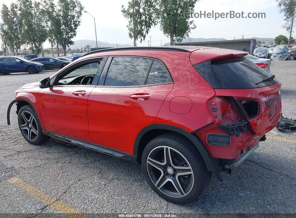 WDCTG4GBXHJ342207 2017 MERCEDES-BENZ GLA 250 Красный Задняя левая четверть