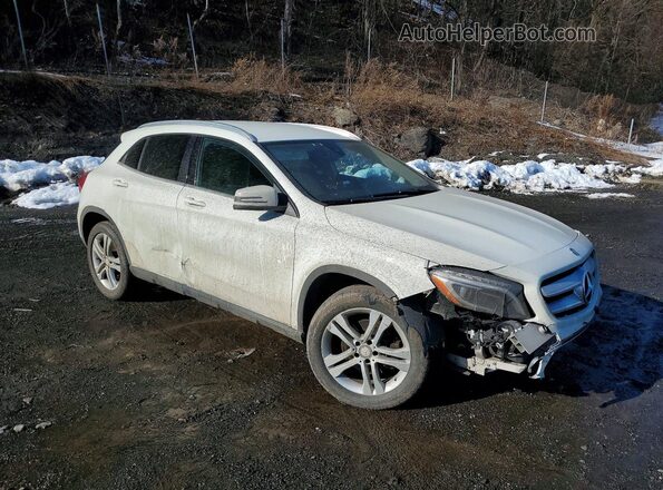WDCTG4GBXHJ355734 2017 MERCEDES-BENZ GLA White Delantero derecho