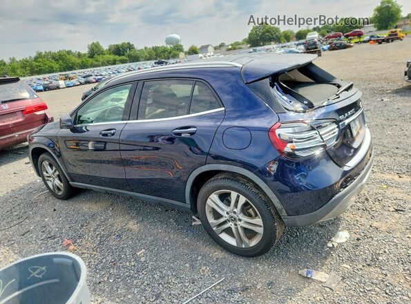 WDCTG4GBXKJ579769 2019 MERCEDES-BENZ GLA Blue Задня ліва чверть