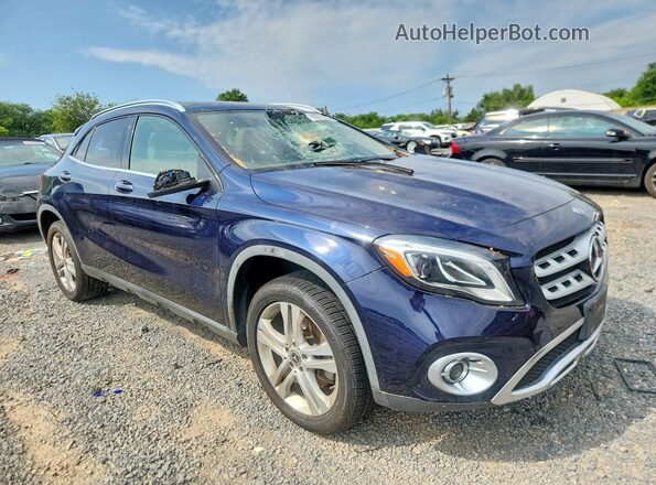 WDCTG4GBXKJ579769 2019 MERCEDES-BENZ GLA Blue Передня права чверть