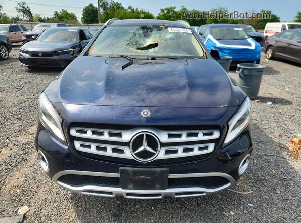 WDCTG4GBXKJ579769 2019 MERCEDES-BENZ GLA Blue Вид спереду