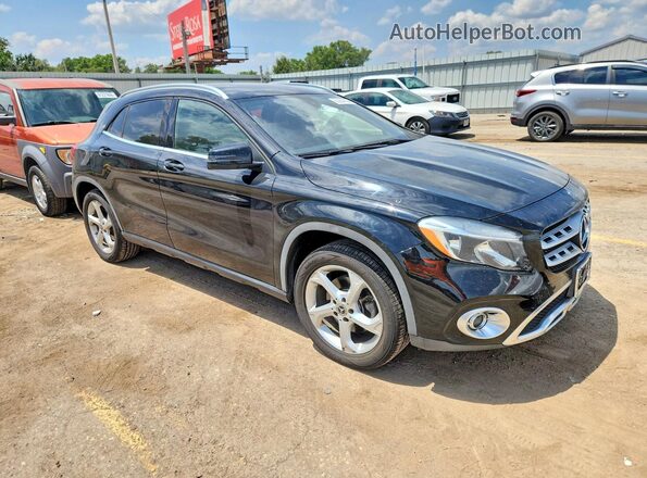 WDCTG4GBXKU008085 2019 MERCEDES-BENZ GLA Black Delantero derecho