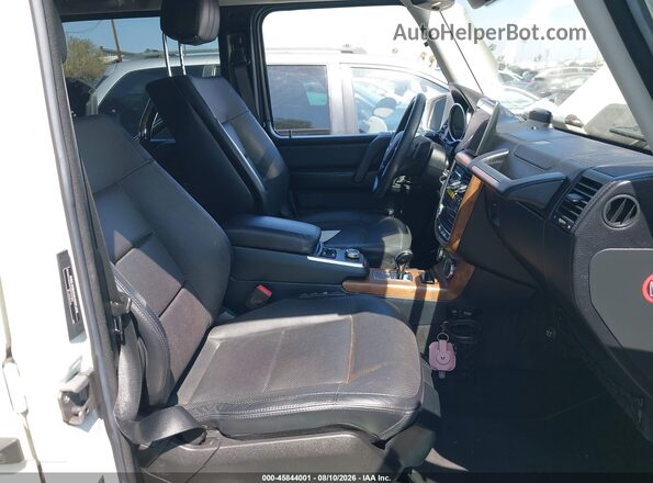 WDCYC3KH9JX294970 2018 MERCEDES-BENZ G 550 White წინა სალონის ხედი