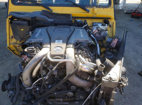 WDCYC7DF0GX254952 2016 MERCEDES-BENZ G-CLASS Yellow Vista interior trasera