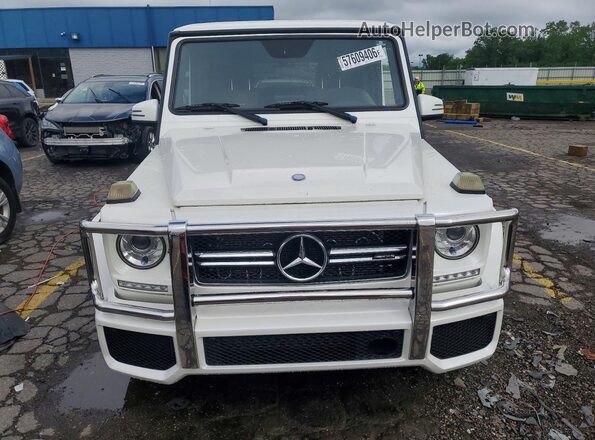 WDCYC7DF9HX268740 2017 MERCEDES-BENZ G-CLASS White Front view
