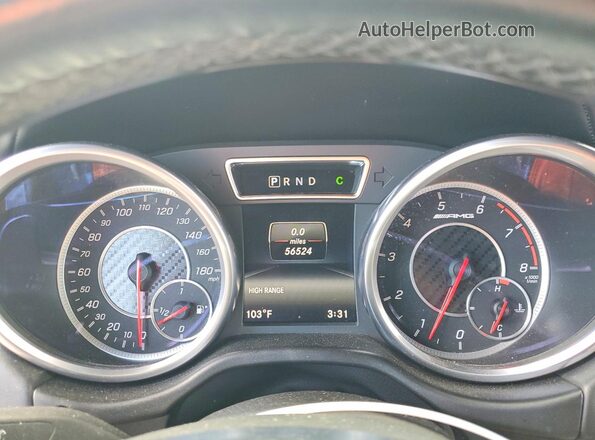 WDCYC7DF9HX271315 2017 MERCEDES-BENZ G-CLASS Black ხელსაწყოთა პანელის ხედი