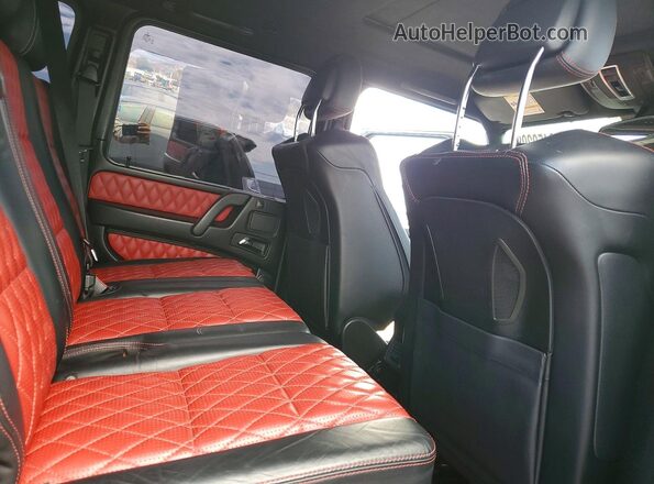 WDCYC7DF9HX271315 2017 MERCEDES-BENZ G-CLASS Black უკანა სალონის ხედი