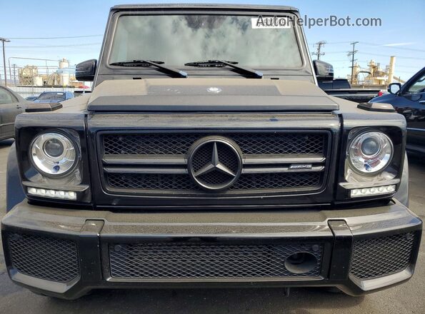 WDCYC7DF9HX271315 2017 MERCEDES-BENZ G-CLASS Black წინა ხედი