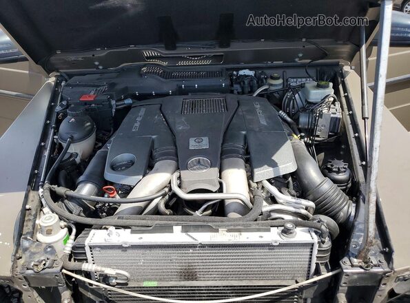 WDCYC7DFXHX275891 2017 MERCEDES-BENZ G-CLASS Tan ძრავის განყოფილების ხედი