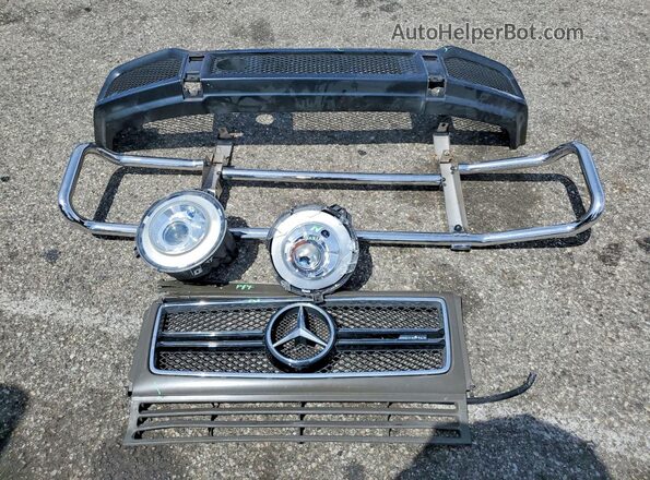 WDCYC7DFXHX275891 2017 MERCEDES-BENZ G-CLASS Tan VIN კოდის სტიკერის ხედი