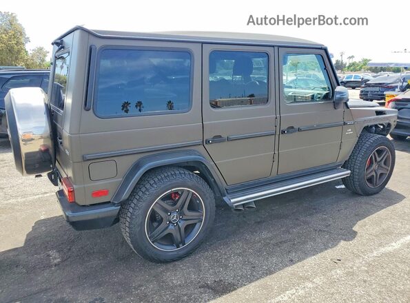 WDCYC7DFXHX275891 2017 MERCEDES-BENZ G-CLASS Tan უკანა მარჯვენა